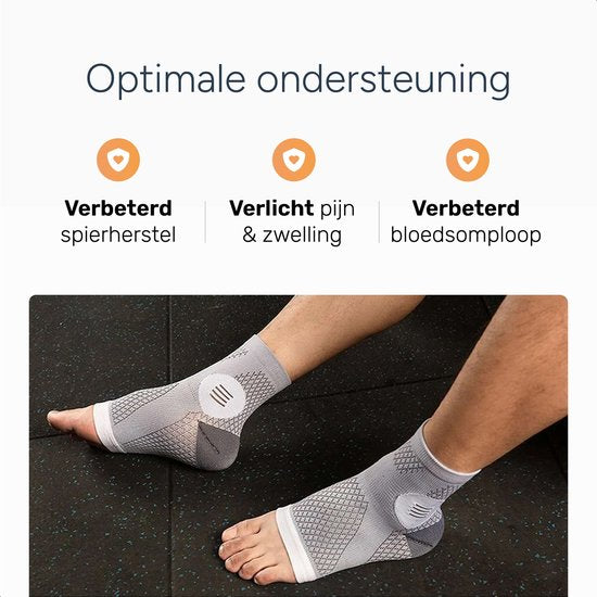 Alyze Neuropathie sokken - Maat 36-42 - Compressie kousen - Medische Steunsokken - Diabetes - Bed - Slaap sokken - Doorbloeding & Hardlopen