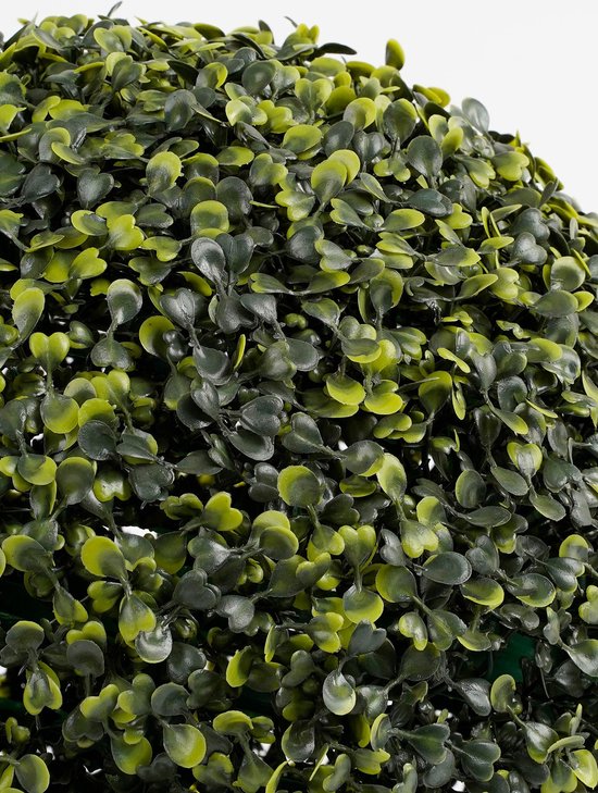 Mica Decorations Buxus Bol Kunstplant voor Buiten Hangend - Ø28 cm - Groen