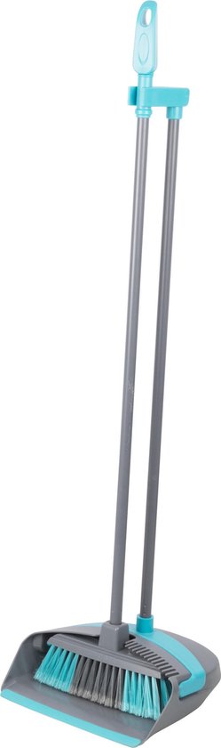 alpina Bezem en Blik – Kunststof - Lichtgewicht - 92 cm