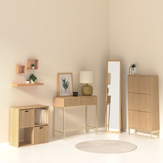 5Five Tasso Opbergmand - 31x30x31cm - Beige