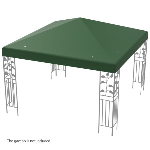 Coast Reservedak voor Tuinpaviljoen - 300x300 cm - Groen
