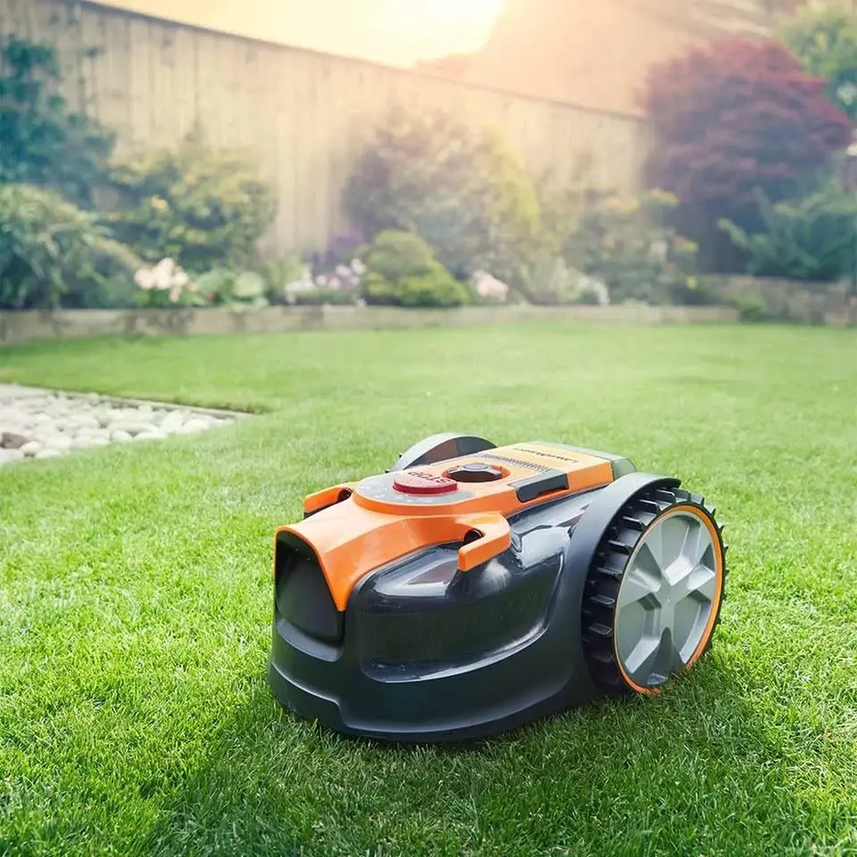LawnMaster VBRM16 OcuMow Robotmaaier - Draadloos - Tot 150 m² - Obstakelvermijding - Zelfrijdend