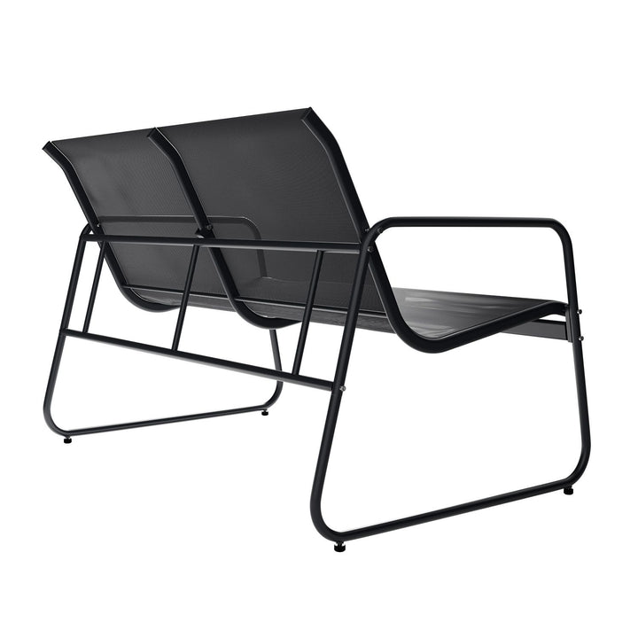 Jusky Set Tuinterrasmeubelen – Bank, 2 Fauteuils, Tafel