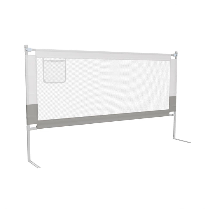 Juskys Jaron Bedhekje Voor Baby's - Grijs - Verstelbare Hoogte - 180 cm x 71-101 cm