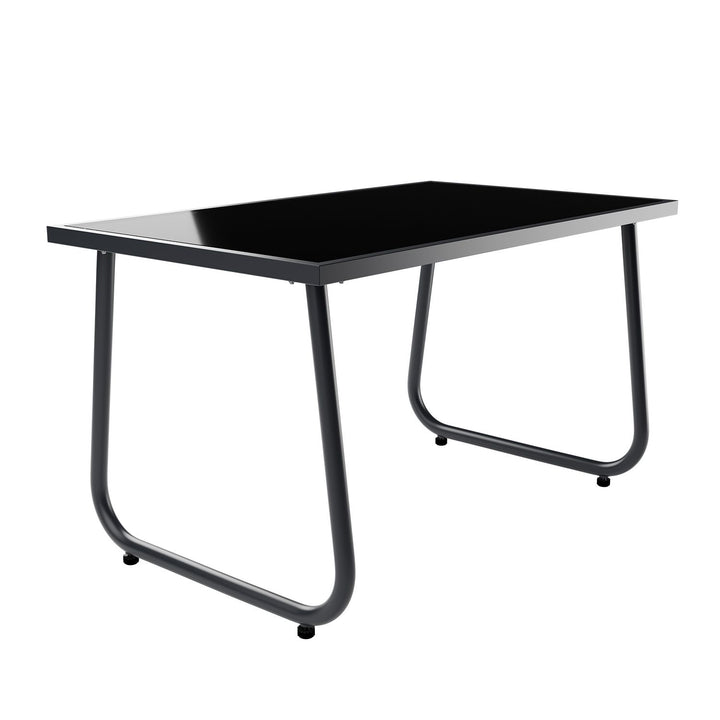Jusky Set Tuinterrasmeubelen – Bank, 2 Fauteuils, Tafel