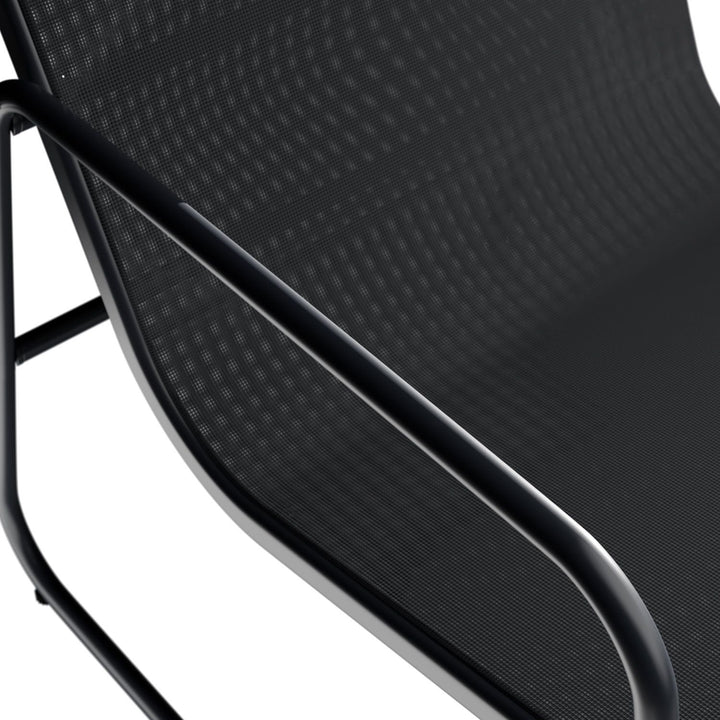 Jusky Set Tuinterrasmeubelen – Bank, 2 Fauteuils, Tafel