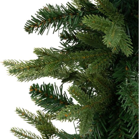 Nampook Smalle Kunstkerstboom & Pencil Kerstboom Met Scharniersysteem 150 cm – Groen – PE En PVC