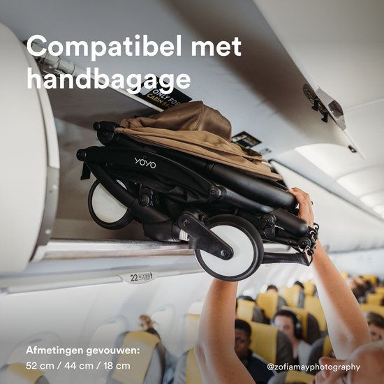 Stokke YOYO 0+ Newborn Pack, Olive - Inclusief matras, uitschuifbare luifel en vijfpuntsgordel - Vereist YOYO-frame (apart verkrijgbaar)