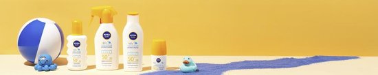 NIVEA SUN Babies & Kids Sensitive UV-Zonnebrand Spray - Baby en Kind - SPF 50 - Zonnespray - Zonbescherming - 200ml
