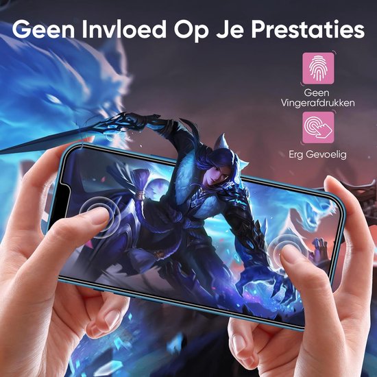 Podec 2x Privacy Screenprotector en 2x Camera Lens Protector voor iPhone 13 - Gehard Beschermglas - Transparant en Krasbestendig - Tempered Glass Screen Cover