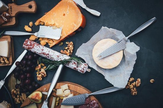Boska Kaasmes Hard Monaco+ Nr.9 - Kaasmes harde kaas - Kaasmes oude kaas - Award winnaar - RVS - Vaatwasserbestendig kaasmes - Keukengerei - Keuken accessoires - 10 jaar garantie