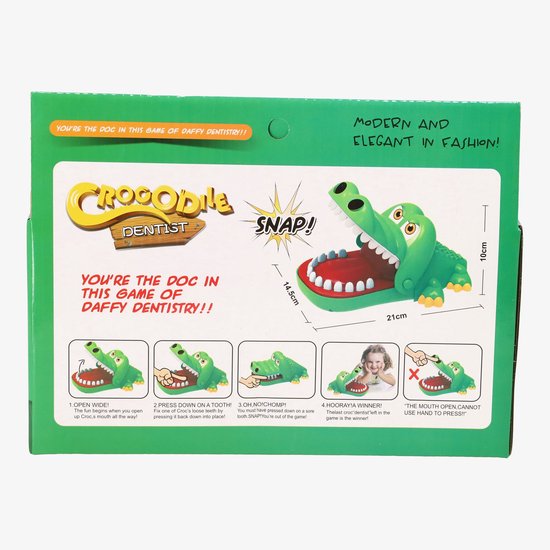 Krokodil bijt spel