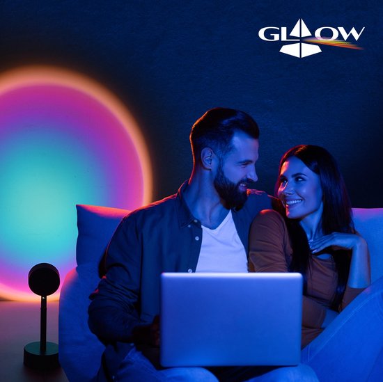 Sunset lamp - Tafellamp - Nachtlampje Kinderen - Nachtlamp - Projector - Tiktok - Sfeerverlichting