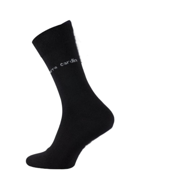 3 Paar Pierre Cardin Herensokken Zwart – Maat 39/42 – Stijlvol en Comfortabel