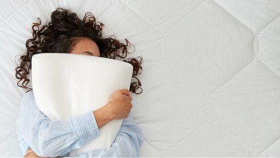 TEMPUR Original™ hoofdkussen traagschuim - Stevig - Large 61 x 31 x 11,5/8,5 cm - Zijslaper, rugslaper kussen