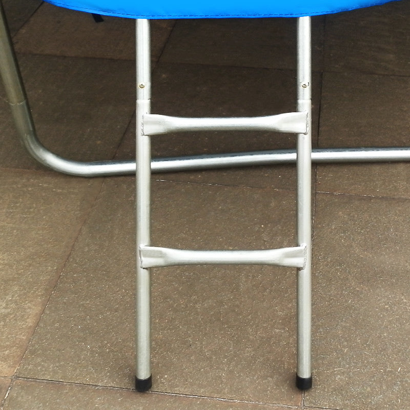 Monzana Trampoline - Veiligheidsnet Ladder - Ø 427cm - Blauw en Zwart