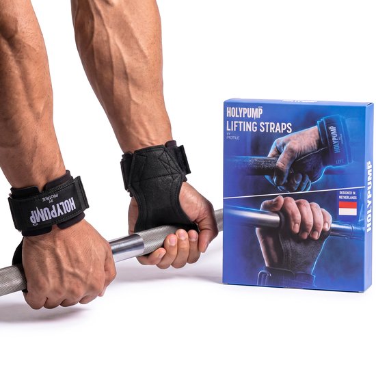 ProTrue® Lifting Straps - Deadlift Straps - Power Grips - Lift Straps voor Fitness, Bodybuilding, Crossfit & Krachttraining
