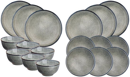 Service Les Essentiels ZEN - 18 stuks - Naturel