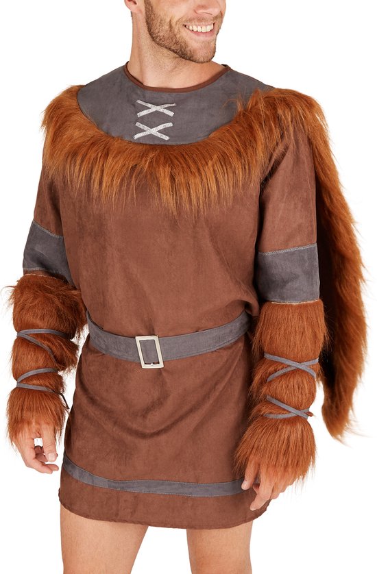 dressforfun - Vikingen XXL - verkleedkleding kostuum halloween verkleden feestkleding carnavalskleding carnaval feestkledij partykleding - 301368