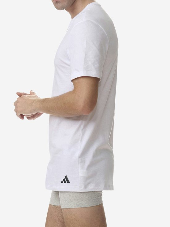 Adidas V-Neck Shirt Heren (3-pack) - Maat XXL