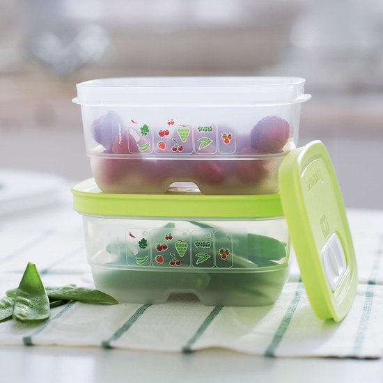 Tupperware FridgeSmart Vershouddoos 0,38L - Ventilatie/Schuifdeksel - Multi