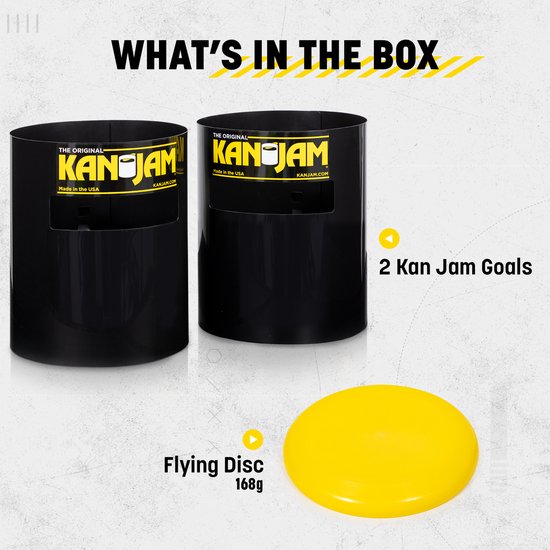 KanJam Original Game Set - Frisbee spel voor binnen en buiten - Gerecycled