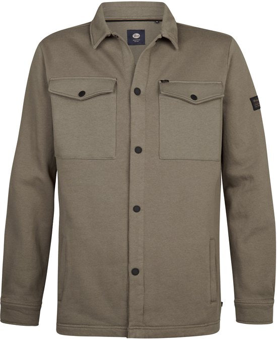 Petrol Industries - Heren Overshirt Chehalis - Groen - Maat XXL