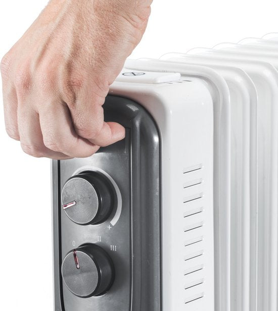 TROTEC Oliegevulde elektrische radiator TRH 21 E - 3 warmtestanden - 8min opwarmen - vorstbeschermingsfunctie