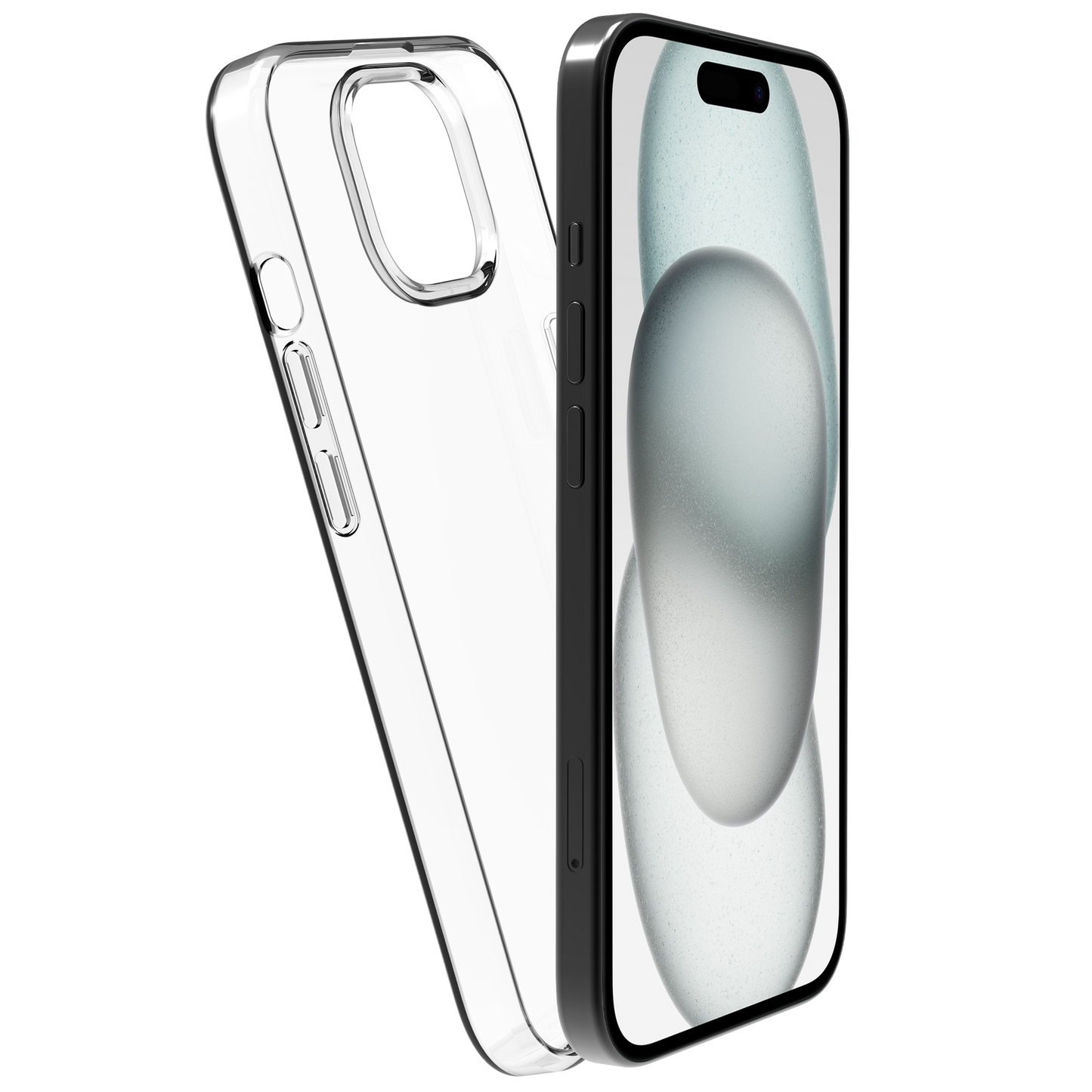 BeHello Telefoonhoesje iPhone 15 Plus Thin Gel Case - Transparant