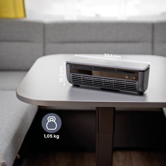 Nexxt Draadloze Mist Ventilator & Aircooler – Donkergrijs – ABS & Kunststof
