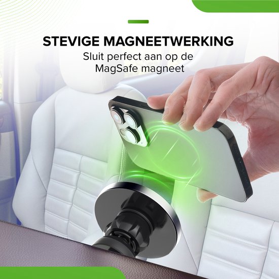 iSetchi Telefoonhouder - Auto - Sterke Zuignap - 3-in-1 - Dashboard