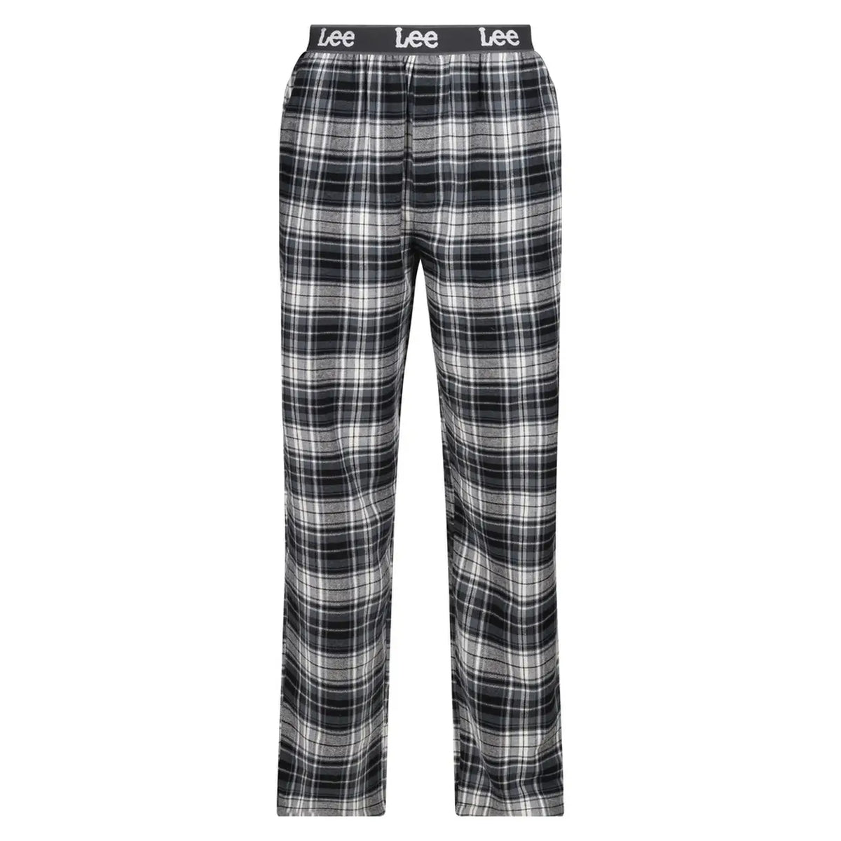 Lee Lounge broek Rio - zwart-wit geruit - maat XL