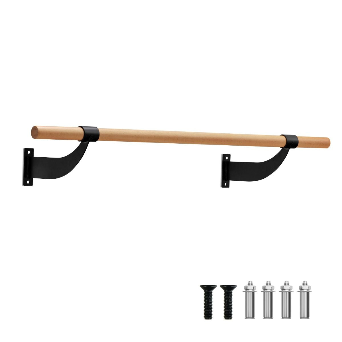 Coast Houten Balletstang - Wandmontage - 120 cm