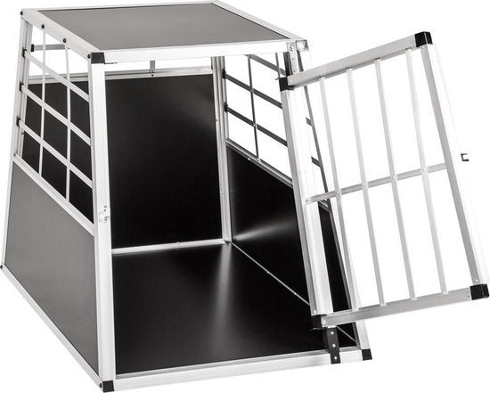 Tectake® - Autokennel - 65 x 90 x 69,5 cm - Schuine wand