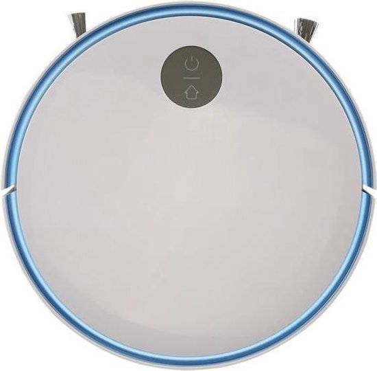 V-tac VT-5522 Robotstofzuiger - Wit met blauw - Bestuurbaar via afstandsbediening - 65dB