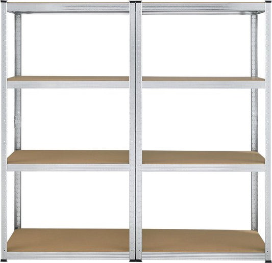 2 stuks Magazijnstelling / Opbergrek - Easy - 160 x 80 x 40 cm