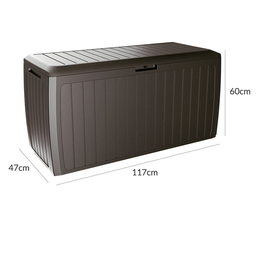Prosperplast Steunbox Board Plus - 100 kg draagvermogen - 290 liter - bruin