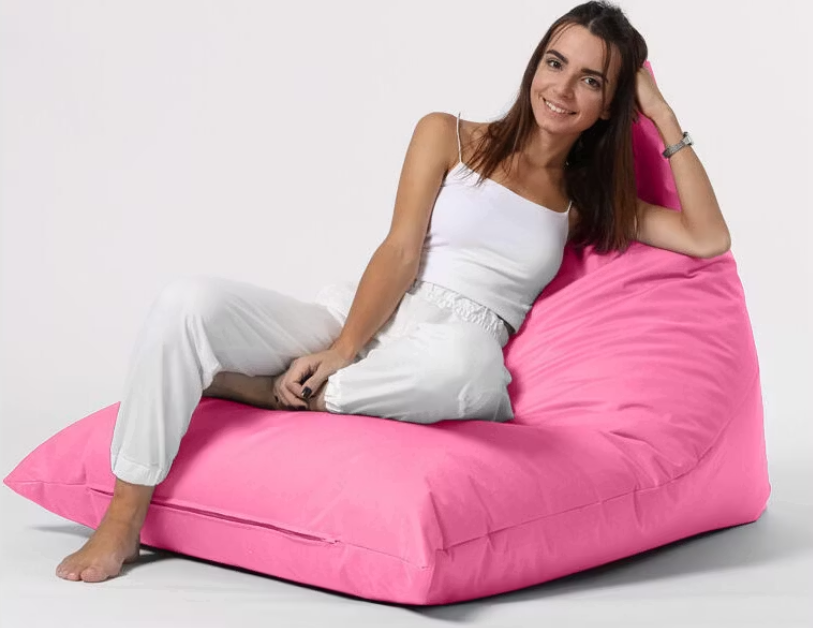 Ferndale Zitzak voor Binnen en Buiten - Waterdicht en Comfortabel - - 145 x 35 x 90 cm  - Roze