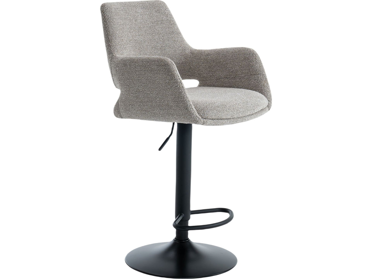 Criks Design Monza barkrukken - Set van 2 - Verstelbaar en draaibaar - Taupe