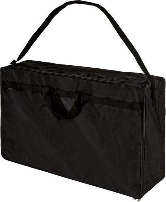 Shiatsu Massagematras - Incl Draagtas - Meerdere Standen - Opvouwbaar - Warmtefunctie - 186,5 x 60 x 11 cm - 400601