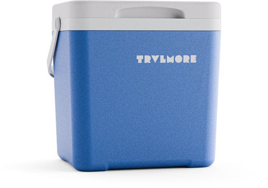 TRVLMORE Koelbox 7L - 38 Uur Koeling - Frigobox - Inclusief 2 Koelelementen - Blauw