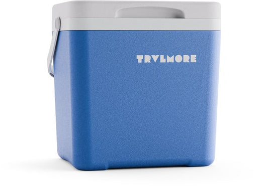 TRVLMORE Koelbox 7L - 38 Uur Koeling - Frigobox - Inclusief 2 Koelelementen - Blauw