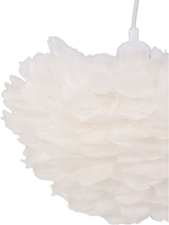Nicola verlichting hanglamp 35x35x20cm wit