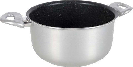 Gimex Pannenset - Inductie - Zilver - 8-Delig