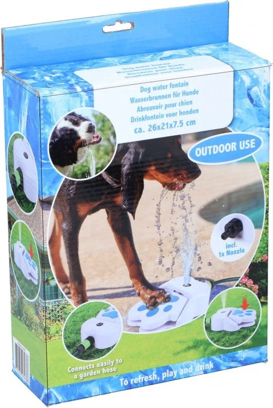 maxxpro Waterfontein met pedaal - Incl. Sproeier Tuinslangaansluiting - Buitenspeelgoed