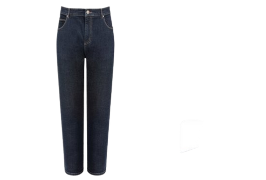 Milanoro - Stijlvolle jeansbroek voor heren - Zwart - Maat 34 - 30 (WxL)