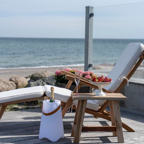 House Nordic Ligstoel Arrecife Teakhout Verstelbaar