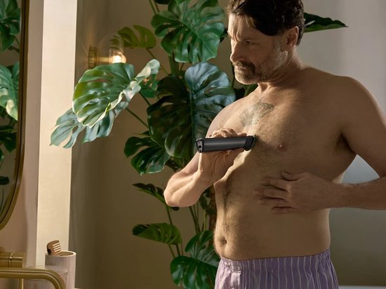 Philips Multigroom Series 7000 – Baard- & bodytrimmer – 17-in-1 – BeardSense-technologie – 0,2 mm precisie