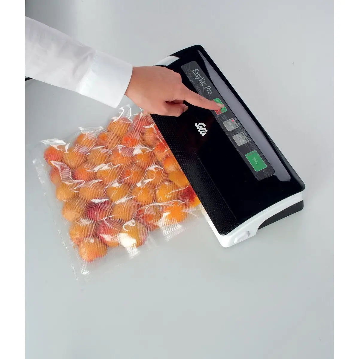 Solis Vac Pro 569 Vacumeermachine - Vacuüm Sealer - Vacuümmachine met Slangaansluiting - Zwart/Grijs
