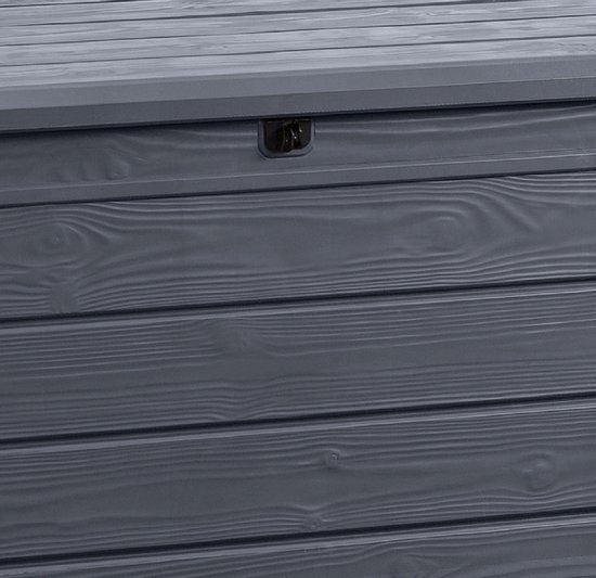 Keter Brightwood Opbergbox - 455L - 145x69,7x60,3 cm - Grafiet